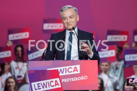  24.08.2019 WARSZAWA <br />
KONWENCJA PROGRAMOWA LEWICY<br />
N/Z ROBERT BIEDRON<br />
 