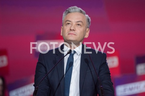  24.08.2019 WARSZAWA <br />
KONWENCJA PROGRAMOWA LEWICY<br />
N/Z ROBERT BIEDRON<br />
 