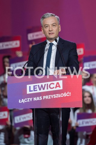  24.08.2019 WARSZAWA <br />
KONWENCJA PROGRAMOWA LEWICY<br />
N/Z ROBERT BIEDRON<br />
 
