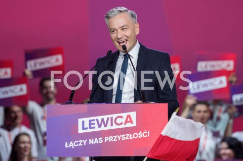  24.08.2019 WARSZAWA <br />
KONWENCJA PROGRAMOWA LEWICY<br />
N/Z ROBERT BIEDRON<br />
 