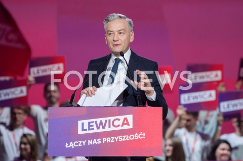  24.08.2019 WARSZAWA <br />
KONWENCJA PROGRAMOWA LEWICY<br />
N/Z ROBERT BIEDRON<br />
 
