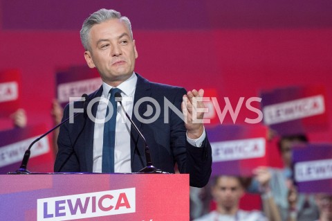  24.08.2019 WARSZAWA <br />
KONWENCJA PROGRAMOWA LEWICY<br />
N/Z ROBERT BIEDRON<br />
 