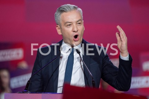  24.08.2019 WARSZAWA <br />
KONWENCJA PROGRAMOWA LEWICY<br />
N/Z ROBERT BIEDRON<br />
 