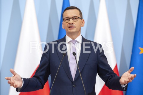  27.08.2019 WARSZAWA<br />
KONFERENCJA PREMIERA I MINISTRA FINANSOW<br />
BUDZET 2020<br />
N/Z PREMIER MATEUSZ MORAWIECKI<br />
 