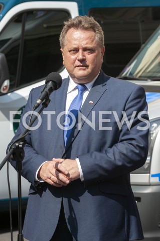  28.08.2019 WARSZAWA<br />
KONFERENCJA W MSWIA PODSUMOWANIE PRACY SLUZB PODCZAS WAKACJI<br />
N/Z JAROSLAW ZIELINSKI SEKRETARZ STAMU W MINISTERSTWIE SPRAW WEWNETRZNYCH I ADMINISTRACJI<br />
 