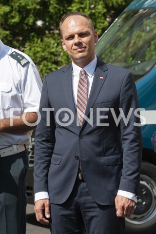  28.08.2019 WARSZAWA<br />
KONFERENCJA W MSWIA PODSUMOWANIE PRACY SLUZB PODCZAS WAKACJI<br />
N/Z RAFAL WEBER SEKRETARZ STANU W MINISTERSTWIE INFRASTRUKTURY<br />
 