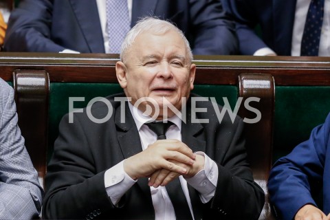  30.08.2019 WARSZAWA SEJM <br />
POSIEDZENIE SEJMU <br />
N/Z JAROSLAW KACZYNSKI <br />
 