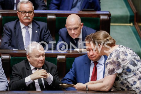  30.08.2019 WARSZAWA SEJM <br />
POSIEDZENIE SEJMU <br />
N/Z JAROSLAW KACZYNSKI MARIUSZ BLASZCZAK KRYSTYNA PAWLOWICZ WALDEMAR ANDZEL LEONARD KRASULSKI <br />
 
