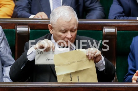  30.08.2019 WARSZAWA SEJM <br />
POSIEDZENIE SEJMU <br />
N/Z JAROSLAW KACZYNSKI <br />
 