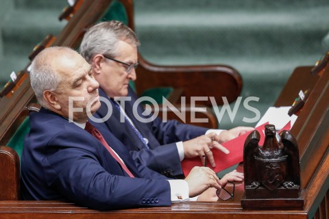  30.08.2019 WARSZAWA SEJM <br />
POSIEDZENIE SEJMU <br />
N/Z JACEK SASIN PIOTR GLINSKI <br />
 