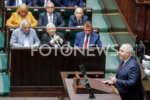  30.08.2019 WARSZAWA SEJM <br />
POSIEDZENIE SEJMU <br />
N/Z JACEK SASIN JAROSLAW KACZYNSKI MARIUSZ BLASZCZAK RYSZARD TERLECKI<br />
 