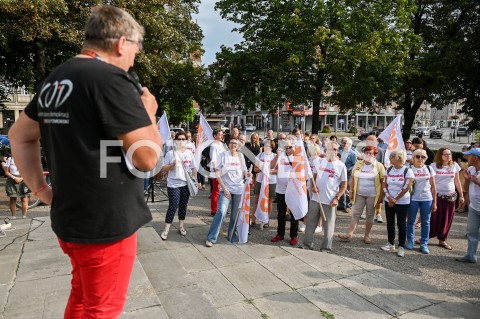  31.08.2019 GDANSK<br />
OBCHODY 39. ROCZNICY POROZUMIEN SIERPNIOWYCH W GDANSKU<br />
N/Z ZWOLENNICY KOD PODCZAS MARSZU SEKTOROWKI<br />
 