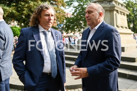  31.08.2019 GDANSK<br />
OBCHODY 39. ROCZNICY POROZUMIEN SIERPNIOWYCH W GDANSKU<br />
N/Z JACEK KARNOWSKI GRZEGORZ SCHETYNA<br />
 