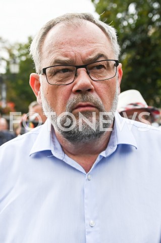  31.08.2019 GDANSK<br />
OBCHODY 39. ROCZNICY POROZUMIEN SIERPNIOWYCH W GDANSKU<br />
N/Z PIOTR ADAMOWICZ<br />
 