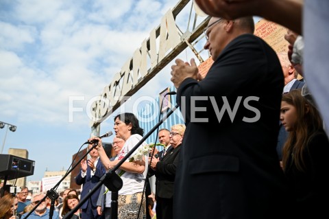  31.08.2019 GDANSK<br />
OBCHODY 39. ROCZNICY POROZUMIEN SIERPNIOWYCH W GDANSKU<br />
N/Z BOZENA GRZYWACZEWSKA<br />
 