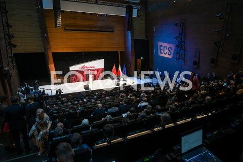  31.08.2019 GDANSK<br />
OBCHODY 39. ROCZNICY POROZUMIEN SIERPNIOWYCH W GDANSKU<br />
CEREMONIA WRECZENIA MEDALI WDZIECZNOSCI W EUROPEJSKIM CENTRUM SOLIDARNOSCI<br />
N/Z PUBLICZNOSC ZEBRANA W ECS PODCZAS CEREMONII<br />
 