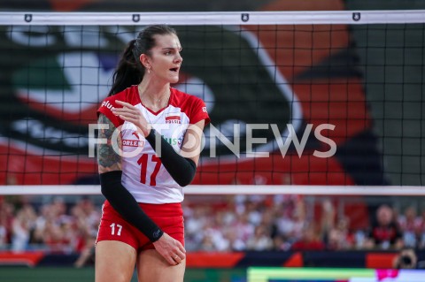  04.09.2019 LODZ ( POLAND )<br />
SIATKOWKA KOBIET <br />
MISTRZOSTWA EUROPY KOBIET <br />
CEV EUROVOLLEY 2019 WOMEN EUROPEAN CHAMPIONSHIP<br />
1/4 FINALU <br />
MECZ POLSKA - NIEMCY ( Poland - Germany ) <br />
N/Z MALWINA SMARZEK - GODEK RADOSC EMOCJE SYLWETKA <br />
 