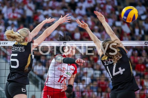  04.09.2019 LODZ ( POLAND )<br />
SIATKOWKA KOBIET <br />
MISTRZOSTWA EUROPY KOBIET <br />
CEV EUROVOLLEY 2019 WOMEN EUROPEAN CHAMPIONSHIP<br />
1/4 FINALU <br />
MECZ POLSKA - NIEMCY ( Poland - Germany ) <br />
N/Z MALWINA SMARZEK - GODEK <br />
 