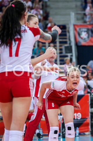  04.09.2019 LODZ ( POLAND )<br />
SIATKOWKA KOBIET <br />
MISTRZOSTWA EUROPY KOBIET <br />
CEV EUROVOLLEY 2019 WOMEN EUROPEAN CHAMPIONSHIP<br />
1/4 FINALU <br />
MECZ POLSKA - NIEMCY ( Poland - Germany ) <br />
N/Z MARIA STENZEL RADOSC EMOCJE <br />
 