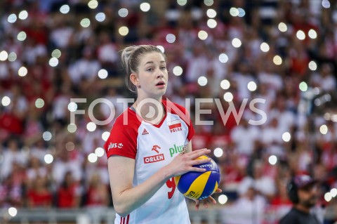  04.09.2019 LODZ ( POLAND )<br />
SIATKOWKA KOBIET <br />
MISTRZOSTWA EUROPY KOBIET <br />
CEV EUROVOLLEY 2019 WOMEN EUROPEAN CHAMPIONSHIP<br />
1/4 FINALU <br />
MECZ POLSKA - NIEMCY ( Poland - Germany ) <br />
N/Z MAGDALENA STYSIAK SYLWETKA <br />
 