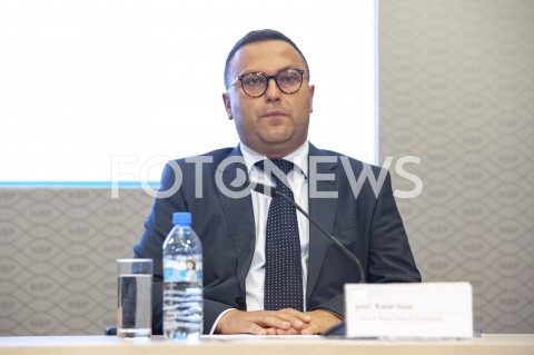  11.09.2019 WARSZAWA<br />
KONFERENCJA W NBP PO RADZIE POLITYKI PIENIEZNEJ <br />
N/Z RAFAL SURA<br />
 