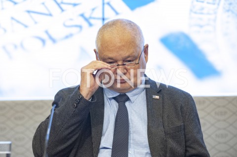  11.09.2019 WARSZAWA<br />
KONFERENCJA W NBP PO RADZIE POLITYKI PIENIEZNEJ <br />
N/Z ADAM GLAPINSKI<br />
 