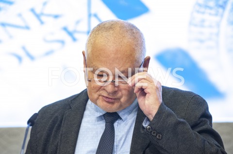  11.09.2019 WARSZAWA<br />
KONFERENCJA W NBP PO RADZIE POLITYKI PIENIEZNEJ <br />
N/Z ADAM GLAPINSKI<br />
 