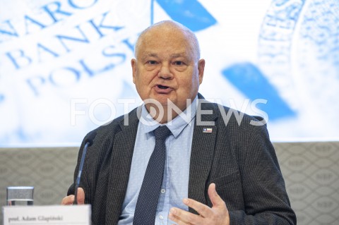 11.09.2019 WARSZAWA<br />
KONFERENCJA W NBP PO RADZIE POLITYKI PIENIEZNEJ <br />
N/Z ADAM GLAPINSKI<br />
 