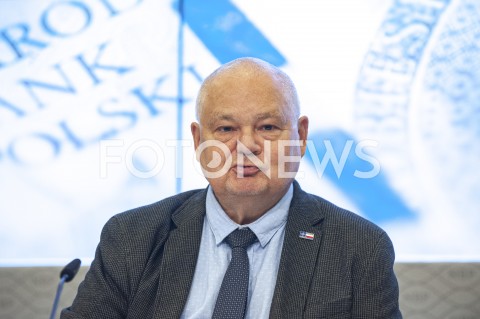  11.09.2019 WARSZAWA<br />
KONFERENCJA W NBP PO RADZIE POLITYKI PIENIEZNEJ <br />
N/Z ADAM GLAPINSKI<br />
 