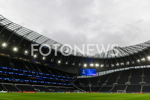  01.10.2019 - LONDYN<br />
PILKA NOZNA - MECZ FAZY GRUPOWEJ LIGI MISTRZOW<br />
TOTTENHAM HOTSPUR - BAYERN MONACHIUM<br />
Football - Champions League Group B match<br />
(Tottenham Hotspur - Bayern Munich)<br />
N/Z STADION PRZED MECZEM<br />
 