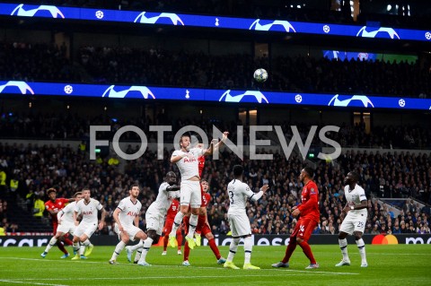  01.10.2019 - LONDYN<br />
PILKA NOZNA - MECZ FAZY GRUPOWEJ LIGI MISTRZOW<br />
TOTTENHAM HOTSPUR - BAYERN MONACHIUM<br />
Football - Champions League Group B match<br />
(Tottenham Hotspur - Bayern Munich)<br />
N/Z HARRY KANE ROBERT LEWANDOWSKI<br />
 