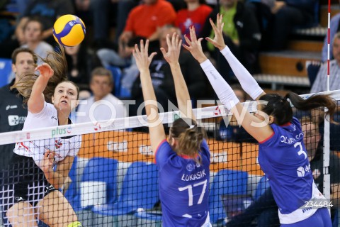  11.10.2019 RZESZOW <br />
SIATKOWKA <br />
LIGA SIATKOWKI KOBIET LSK 2019/2020 <br />
POLISH WOMEN'S VOLLEYBALL LEAGUE <br />
MECZ DEVELOPRES SKYRES RZESZOW - DPD LEGIONOVIA LEGIONOWO <br />
N/Z MICHAELA MLEJNKOVA <br />
 