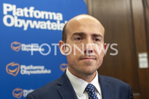  24.10.2019 WARSZAWA<br />UROCZYSTOSC WRECZENIA NOMINACJI POSLOM IX KADENCJI<br />N/Z BORYS BUDKA<br /> 