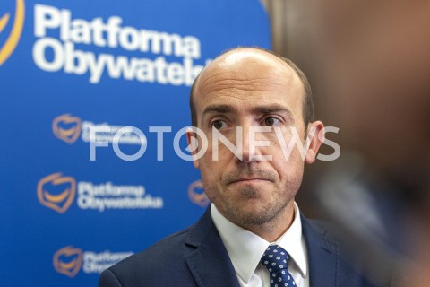  24.10.2019 WARSZAWA<br />UROCZYSTOSC WRECZENIA NOMINACJI POSLOM IX KADENCJI<br />N/Z BORYS BUDKA<br /> 