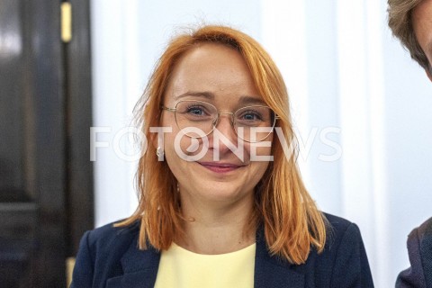  24.10.2019 WARSZAWA<br />UROCZYSTOSC WRECZENIA NOMINACJI POSLOM IX KADENCJI<br />N/Z MALGORZATA TRACZ<br /> 