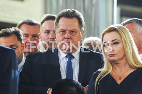  24.10.2019 WARSZAWA<br />UROCZYSTOSC WRECZENIA NOMINACJI POSLOM IX KADENCJI<br />N/Z JAROSLAW ZIELINSKI<br /> 