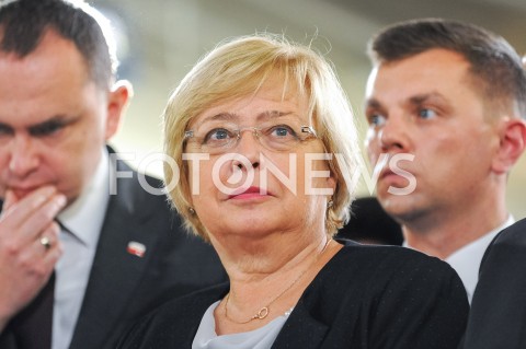 24.10.2019 WARSZAWA<br />UROCZYSTOSC WRECZENIA NOMINACJI POSLOM IX KADENCJI<br />N/Z MALGORZATA GERSDORF<br /> 