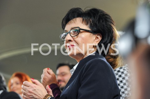  24.10.2019 WARSZAWA<br />UROCZYSTOSC WRECZENIA NOMINACJI POSLOM IX KADENCJI<br />N/Z ELZBIETA WITEK<br /> 