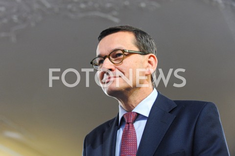 24.10.2019 WARSZAWA<br />UROCZYSTOSC WRECZENIA NOMINACJI POSLOM IX KADENCJI<br />N/Z PREMIER MATEUSZ MORAWIECKI<br /> 