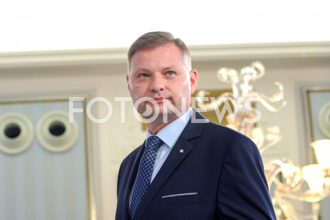  24.10.2019 WARSZAWA<br />UROCZYSTOSC WRECZENIA NOMINACJI POSLOM IX KADENCJI<br />N/Z RAFAL JAN ADAMCZYK<br /> 