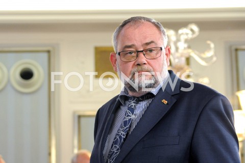  24.10.2019 WARSZAWA<br />UROCZYSTOSC WRECZENIA NOMINACJI POSLOM IX KADENCJI<br />N/Z PIOTR ADAMOWICZ<br /> 