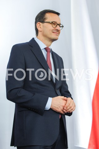  24.10.2019 WARSZAWA<br />
UROCZYSTOSC WRECZENIA NOMINACJI POSLOM IX KADENCJI<br />
N/Z PREMIER MATEUSZ MORAWIECKI<br />
 