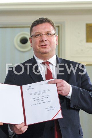  24.10.2019 WARSZAWA<br />
UROCZYSTOSC WRECZENIA NOMINACJI POSLOM IX KADENCJI<br />
N/Z MICHAL WOJCIK<br />
 