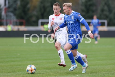  29.10.2019 RZESZOW  ( STADION CWKS RESOVIA ) <br />
PILKA NOZNA <br />
TOTOLOTEK PUCHAR POLSKI <br />
RUNDA 1/16 FINALU <br />
MECZ RESOVIA RZESZOW - LECH POZNAN <br />
N/Z KAMIL JOZWIAK <br />
 