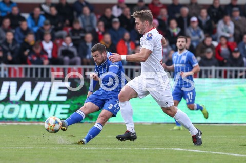  29.10.2019 RZESZOW  ( STADION CWKS RESOVIA ) <br />
PILKA NOZNA <br />
TOTOLOTEK PUCHAR POLSKI <br />
RUNDA 1/16 FINALU <br />
MECZ RESOVIA RZESZOW - LECH POZNAN <br />
N/Z PEDRO TIBA <br />
 