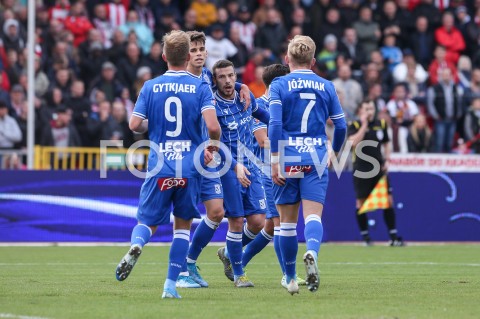  29.10.2019 RZESZOW  ( STADION CWKS RESOVIA ) <br />
PILKA NOZNA <br />
TOTOLOTEK PUCHAR POLSKI <br />
RUNDA 1/16 FINALU <br />
MECZ RESOVIA RZESZOW - LECH POZNAN <br />
N/Z PEDRO TIBA CHRISTIAN GYTKJAER KAMIL JOZWIAK RADOSC BRAMKA GOL NA 0:1<br />
 