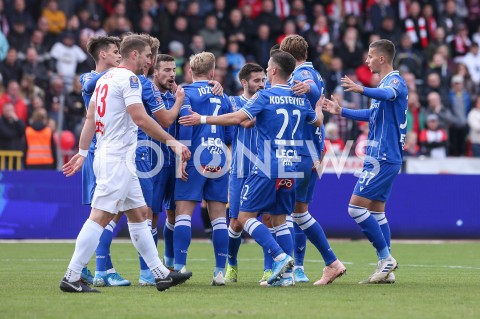  29.10.2019 RZESZOW  ( STADION CWKS RESOVIA ) <br />
PILKA NOZNA <br />
TOTOLOTEK PUCHAR POLSKI <br />
RUNDA 1/16 FINALU <br />
MECZ RESOVIA RZESZOW - LECH POZNAN <br />
N/Z PEDRO TIBA KAMIL JOZWIAK RADOSC BRAMKA GOL NA 0:1<br />
 