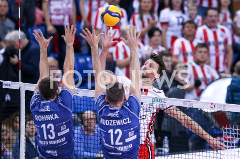  30.10.2019 RZESZOW <br />
SIATKOWKA MEZCZYZN <br />
PLUSLIGA SEZON 2019/2020 <br />
PLUS LIGA POLISH MEN VOLLEYBALL LEAGUE <br />
MECZ ASSECO RESOVIA - MKS SLEPSK MALOW SUWALKI <br />
N/Z NICOLAS MARECHAL <br />
 