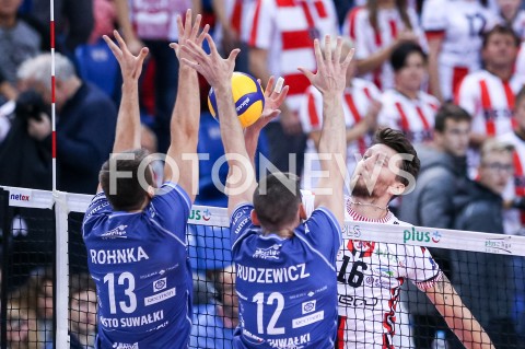  30.10.2019 RZESZOW <br />
SIATKOWKA MEZCZYZN <br />
PLUSLIGA SEZON 2019/2020 <br />
PLUS LIGA POLISH MEN VOLLEYBALL LEAGUE <br />
MECZ ASSECO RESOVIA - MKS SLEPSK MALOW SUWALKI <br />
N/Z NICOLAS MARECHAL <br />
 