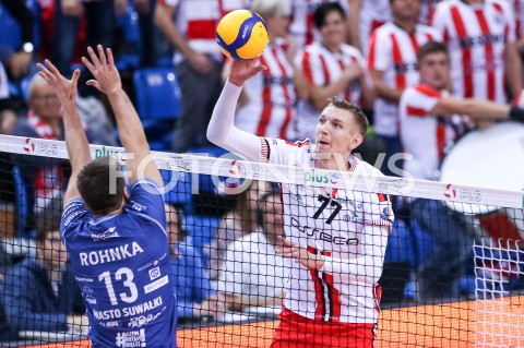  30.10.2019 RZESZOW <br />
SIATKOWKA MEZCZYZN <br />
PLUSLIGA SEZON 2019/2020 <br />
PLUS LIGA POLISH MEN VOLLEYBALL LEAGUE <br />
MECZ ASSECO RESOVIA - MKS SLEPSK MALOW SUWALKI <br />
N/Z DAMIAN SCHULZ <br />
 